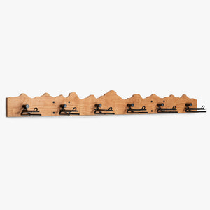 Rocker Ski Rack – Six Pack - Mountains