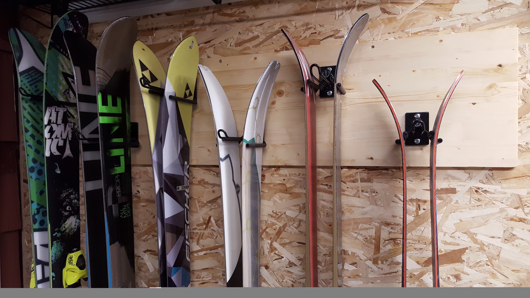 Homemade Ski Rack Wall - Homemade Ftempo