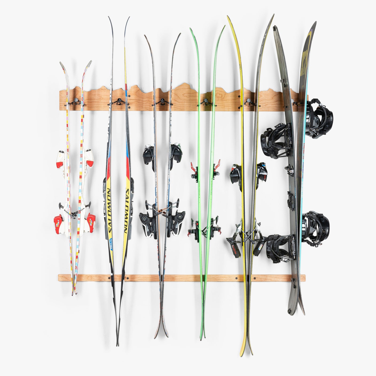 Rocker Ski Rack – Six Pack - Mountains