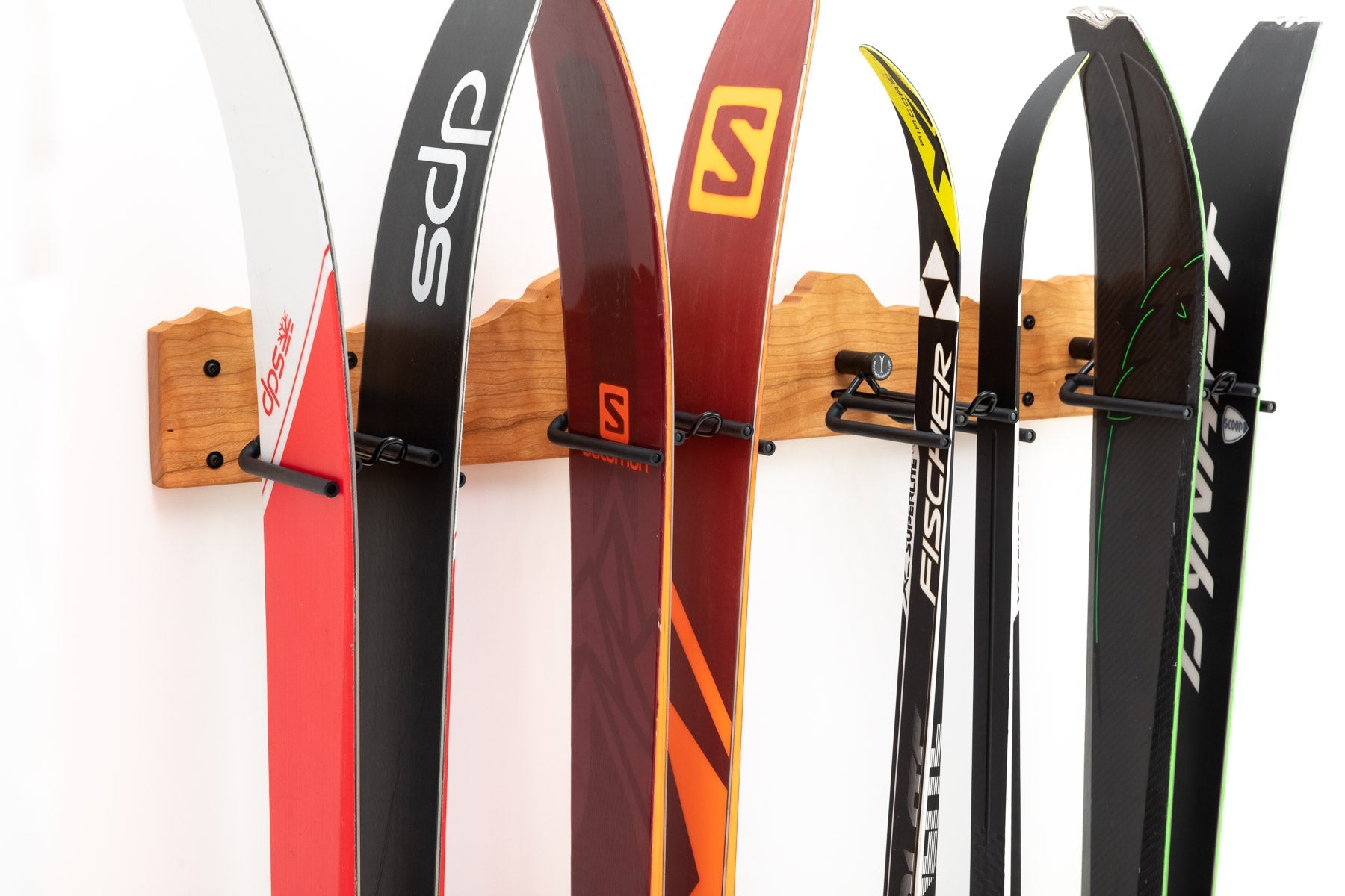 Ski Rack Atlas Imperfectly Perfect Mountains Ski & Snowboard Storage-Rocker Ski Rack