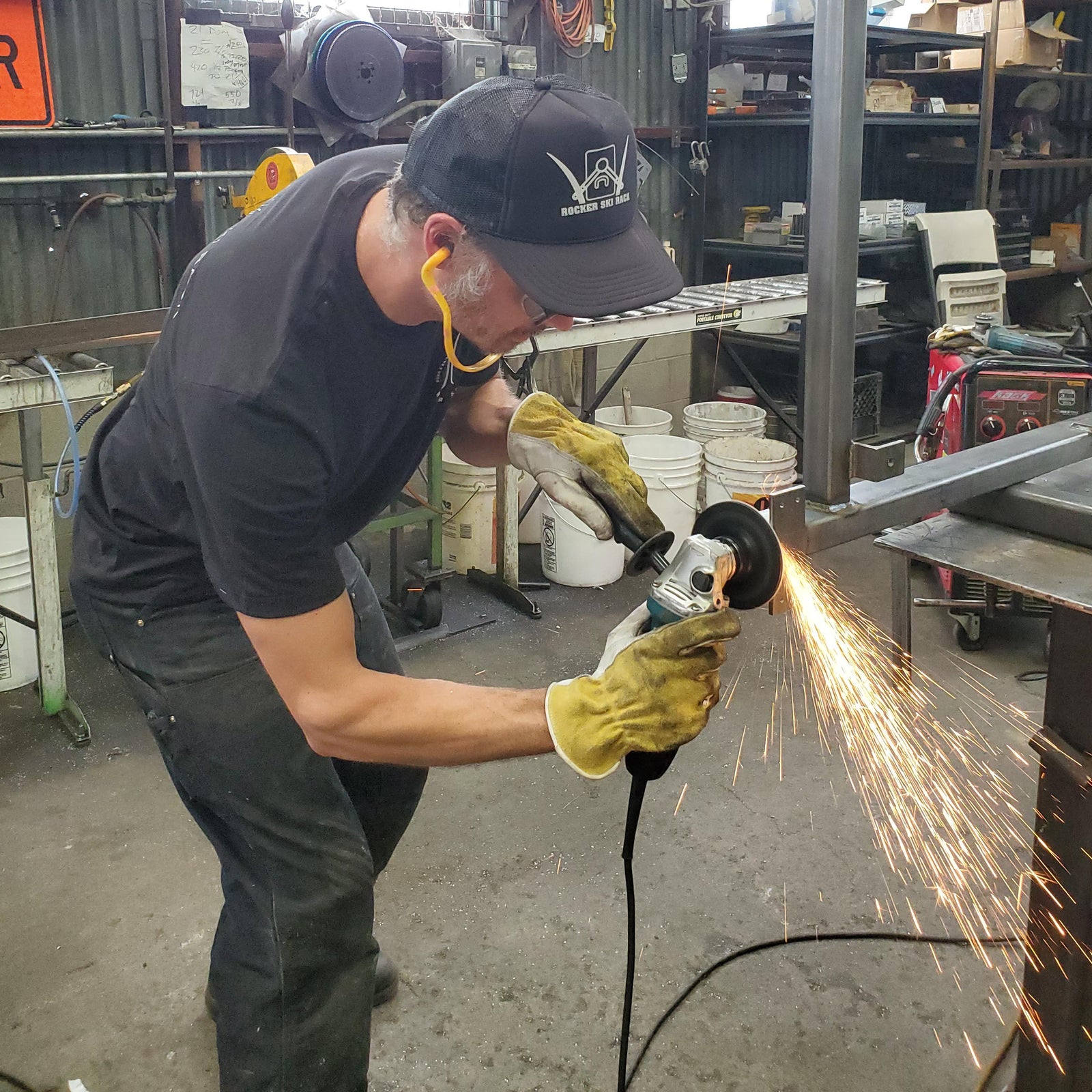 Rocker Ski Rack Trucker Hat!!!